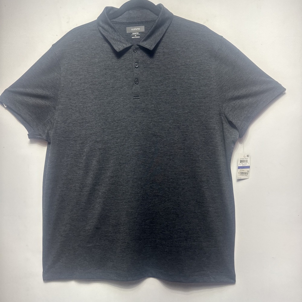 Alfani Men's AlfaTech‎ Stretch Solid Polo Shirt